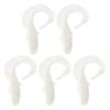 5PCS 8cm 12g Fishing Soft Lures Fishing Lures Bass Worm Bait Grubs Lures for Saltwater Freshwater