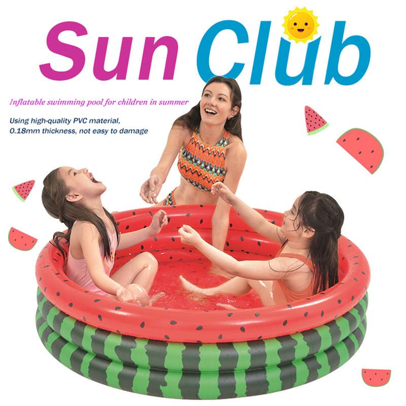 120 см Арбуз Надувной Бассейн Детская Ванна Крытый Детский Бассейн