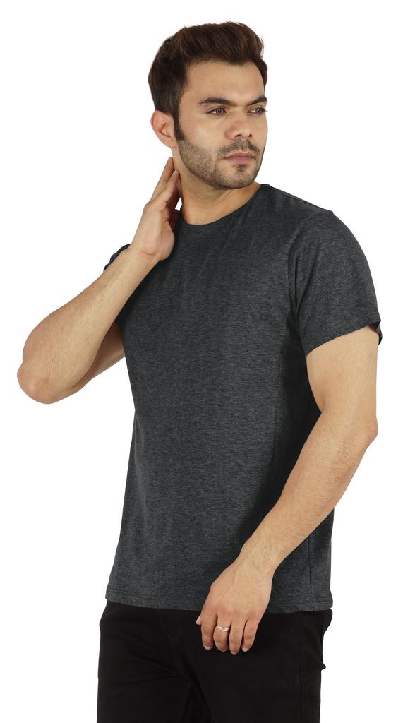 Inkmeso Футболка из хлопка с коротким рукавом, однотонная, мужская, свободного кроя, повседневная, летняя, базовая