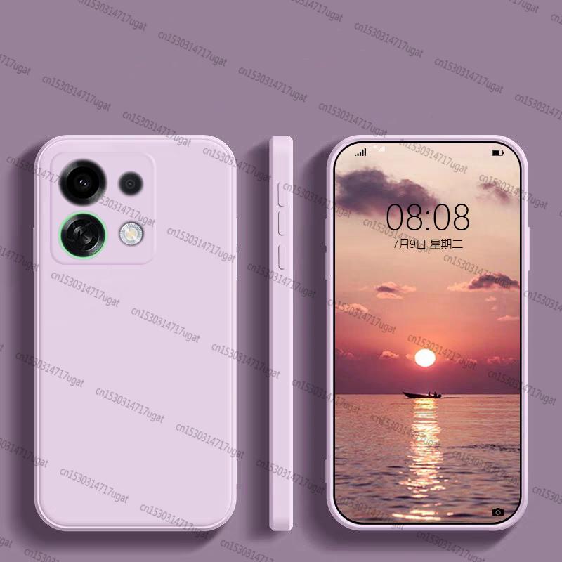 Для Oppo K13 Turbo Pro Чехол Для Oppo K13 Turbo Pro Мягкий Жидкий Силиконовый Чехол Конфетного Цвета Для Oppo K13 Turbo Pro Чехол