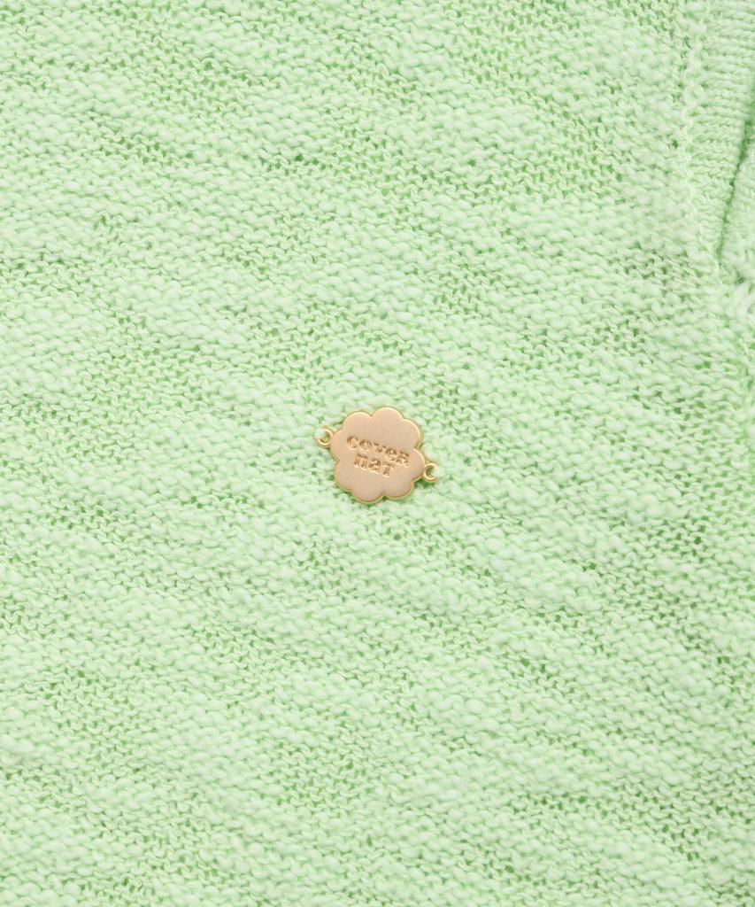 COVERNAT WOMAN Cutout Knit Light Lime