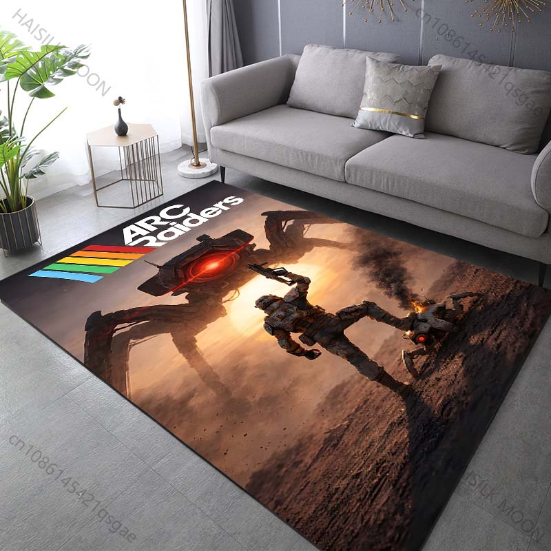 Classic Games A-RC R-Raiders Print Rug Carpet for Living Room Children's Bedroom Mat Sofa Doormat Rug Home Decor Anti Slip Mat