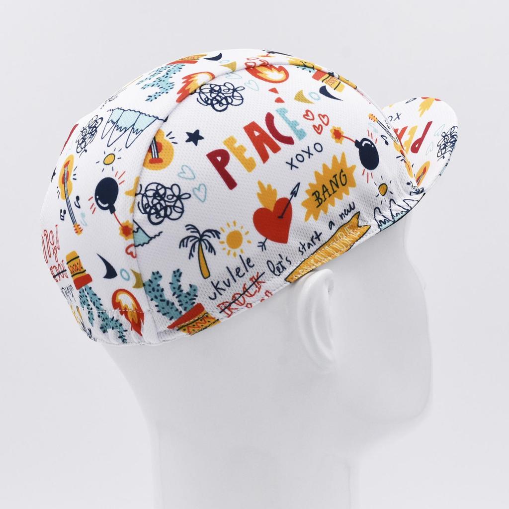 Уличная велосипедная шапка влагоотводящая с принтом спортивная солнцезащитная шапка быстросохнущая дышащая шапка для бега и фитнеса