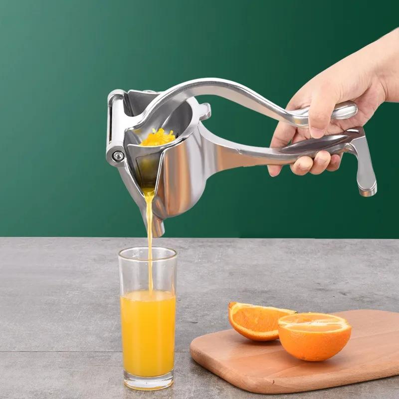 Manual Juice Squeezer Aluminum Alloy Hand Pressure Orange Juicer Pomegranate Lemon Squeezer Kitchen Accessories Fruit Tool