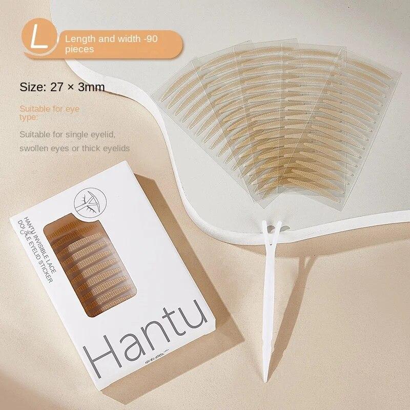 Eyelid Tapes Stickers Invisible Double Fold Eyelid Lace Paste Self-adhesive Natural Eye Tape Make Up Tool Clear Stripe