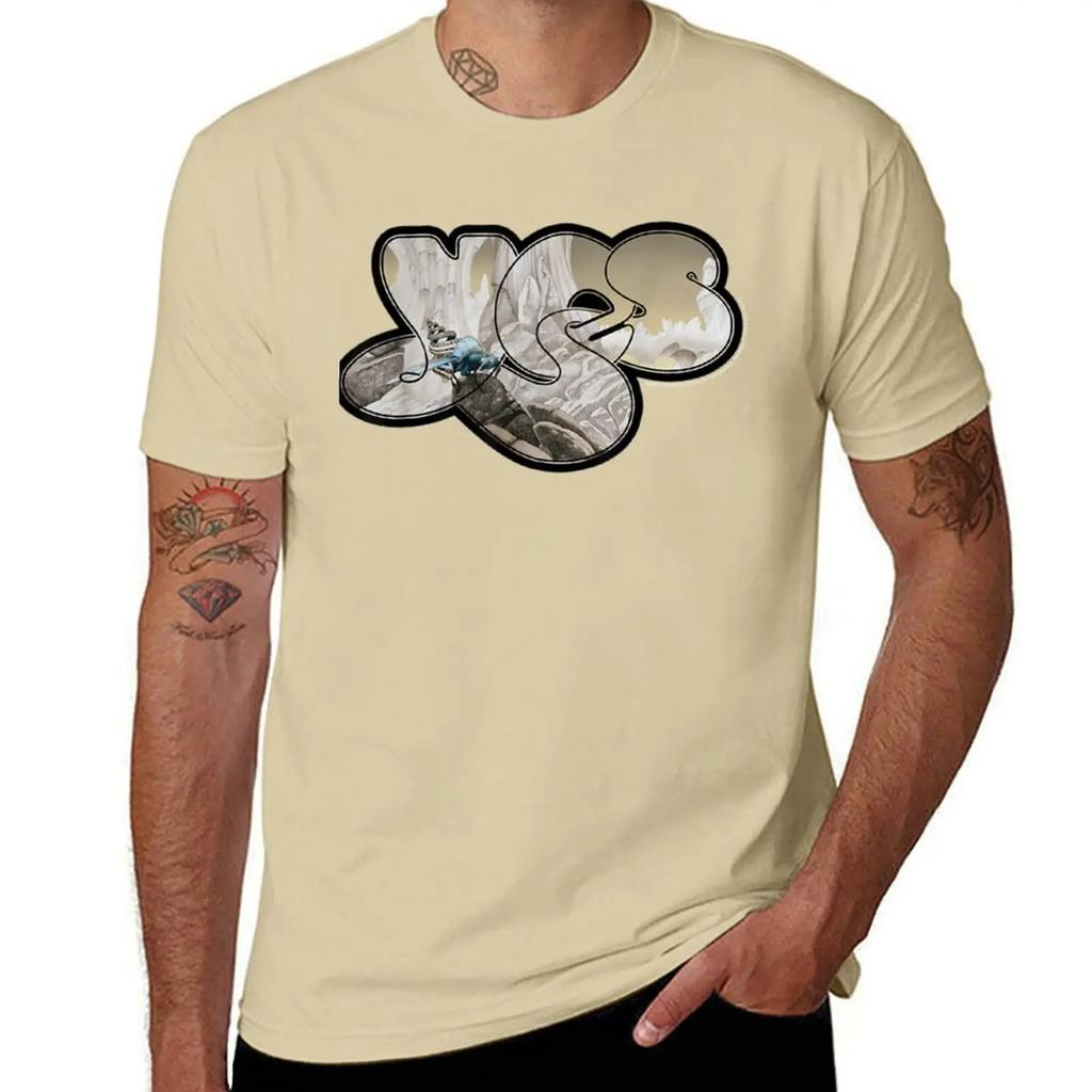 Yes Relayer Essential TShirt graphic t shirt vintage oversized graphic tee plus size men clothing