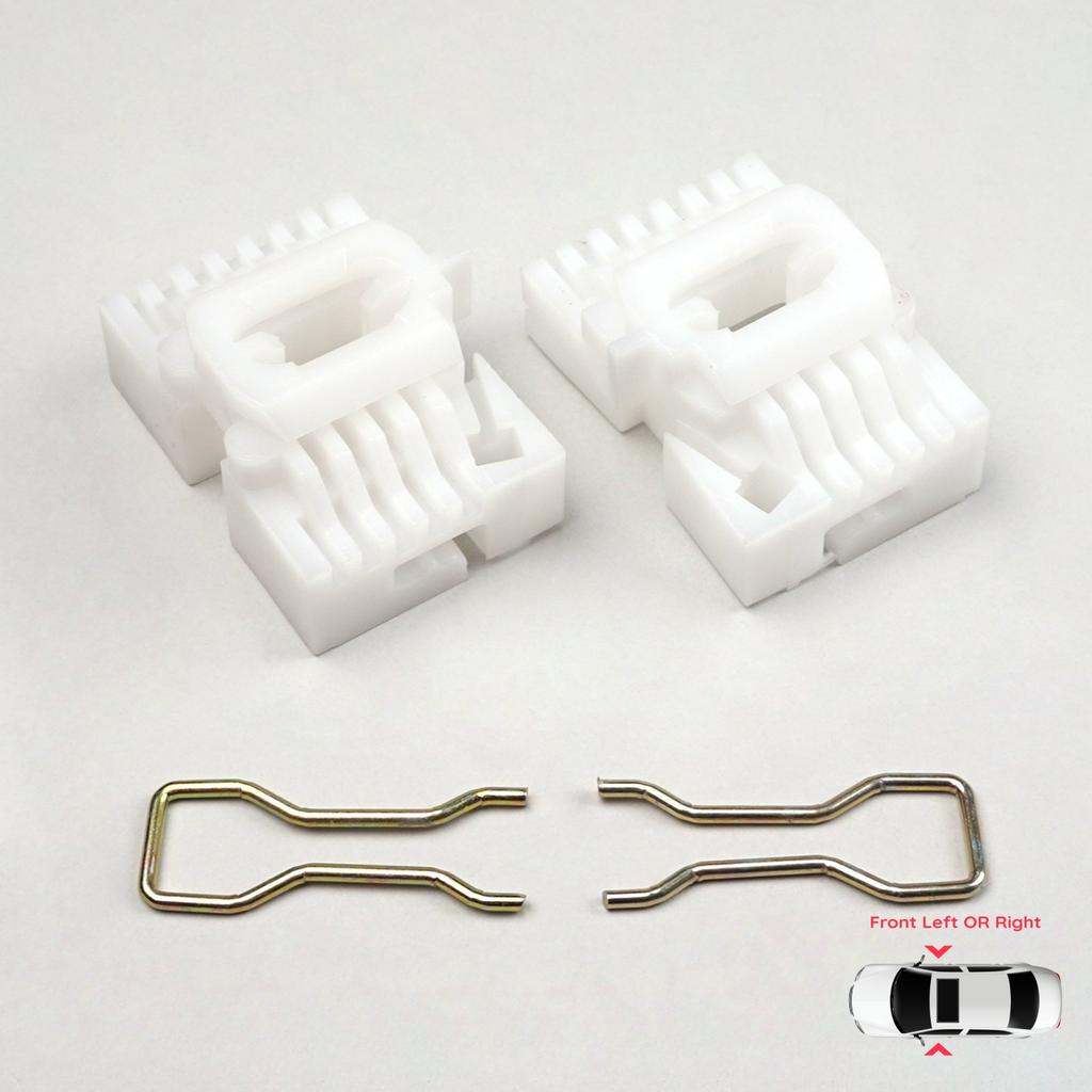 BWR746+BWR747 Window Regulator Clips Front Left or Right for Chrysler Voyager Town & Country 1996-2000 Dodge Caravan Minivan