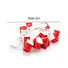 Mini Wooden House LED String Light Romantic LED Garland Xmas Tree Hanging Ornament  Christmas