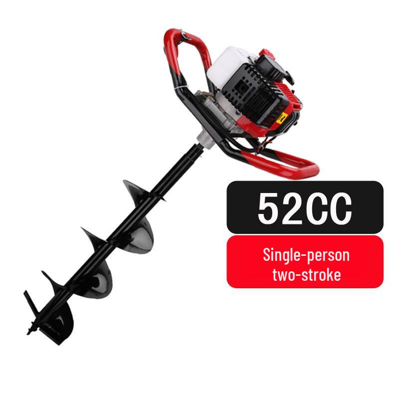 Two/Four-Stroke Single-Person Earth Auger and Tree Hole Digger