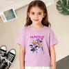 T-Shirts Girls Children's Girl Cartoon Printed Casual T-Shirt T Fashion Comfortable Short Sleeve Children's Clothing Top
