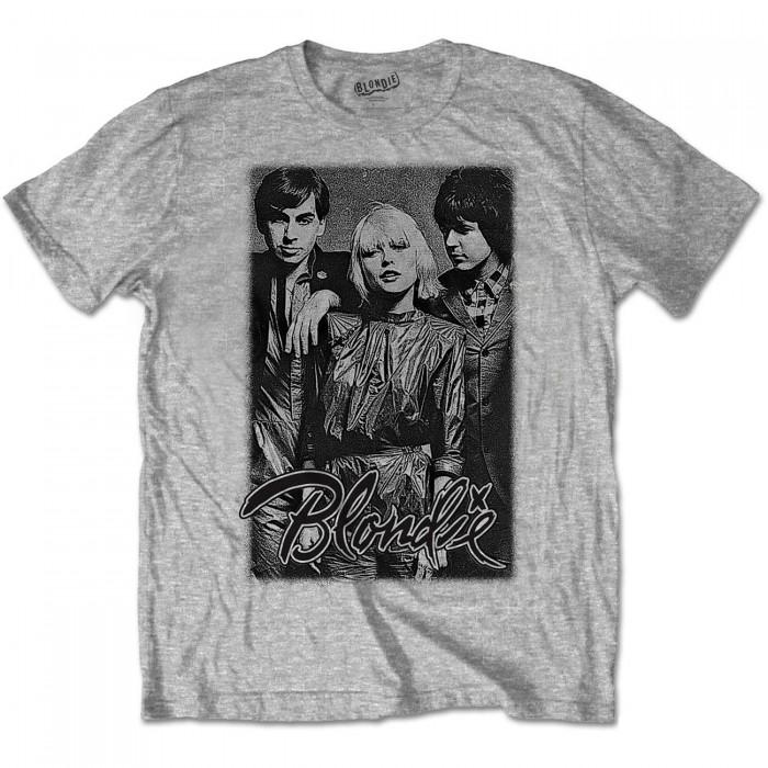 Blondie Промо-футболка унисекс с группой для взрослых
