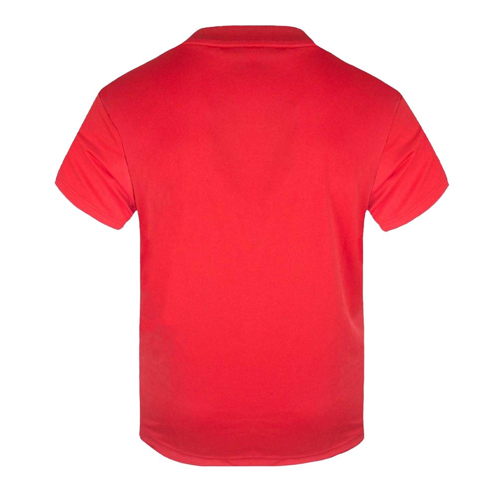 Liverpool FC Boys Contrast Striped Polyester T-Shirt