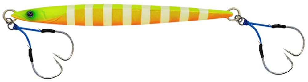 JACKALL Bumbles Jig Sakuramasu Special 150g Charking Glow Stripe Semi-Long