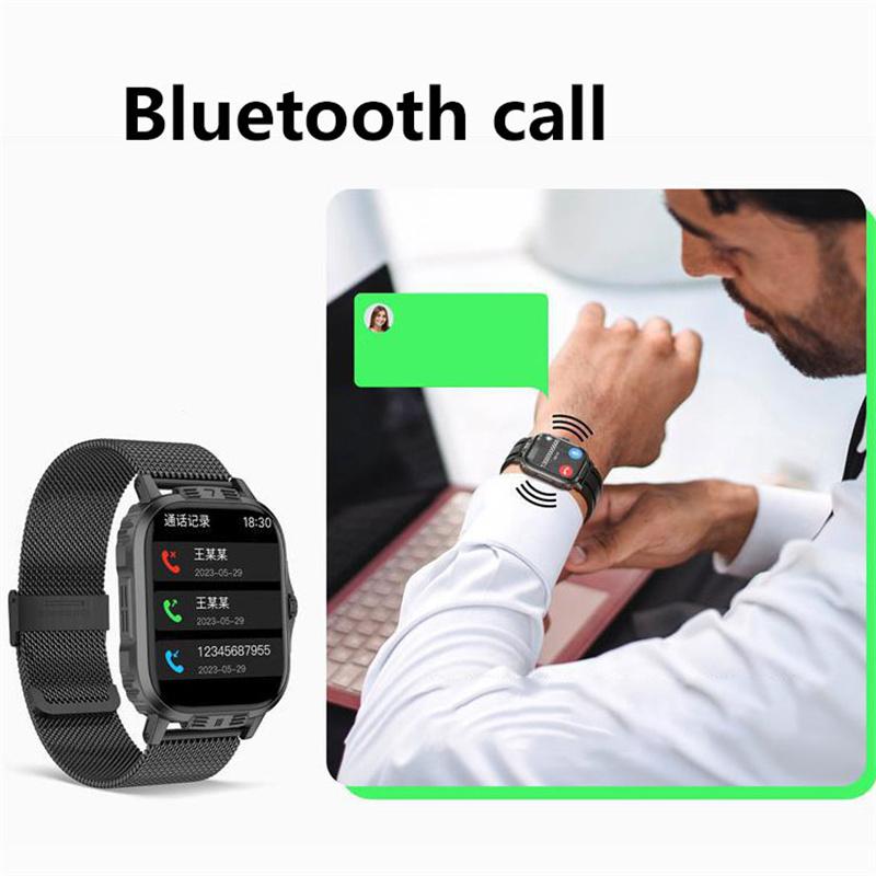 Модные Новые Многофункциональные Спортивные Bluetooth Часы HD Большой Экран Дисплей Спортивный Браслет Spirit Island/Монитор Сердечного Ритма/Кислорода в Крови/Калькулятор