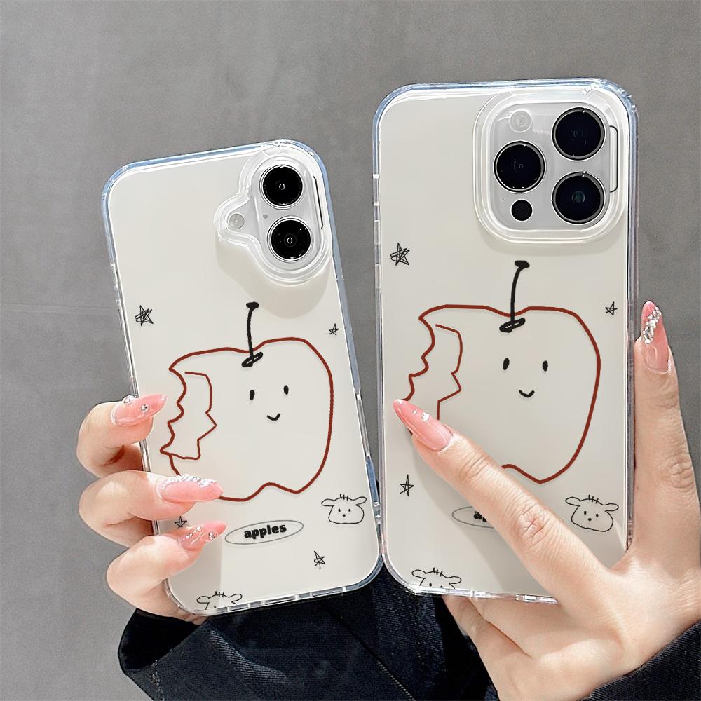 Расписной чехол для телефона для iPhone 12 13 15 16 iPhone 16 12 13 14 15 Pro 14 15 16 Pro Max Полное покрытие Противоударный Защита от отпечатков пальцев Свежий стиль Защитный чехол