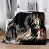 3D Print Chinese Dragon Blanket Soft Sofa Cover Throw Blanket Fleece Tapestry Lightweight Warm Bed Blankets for Bedroom Couch