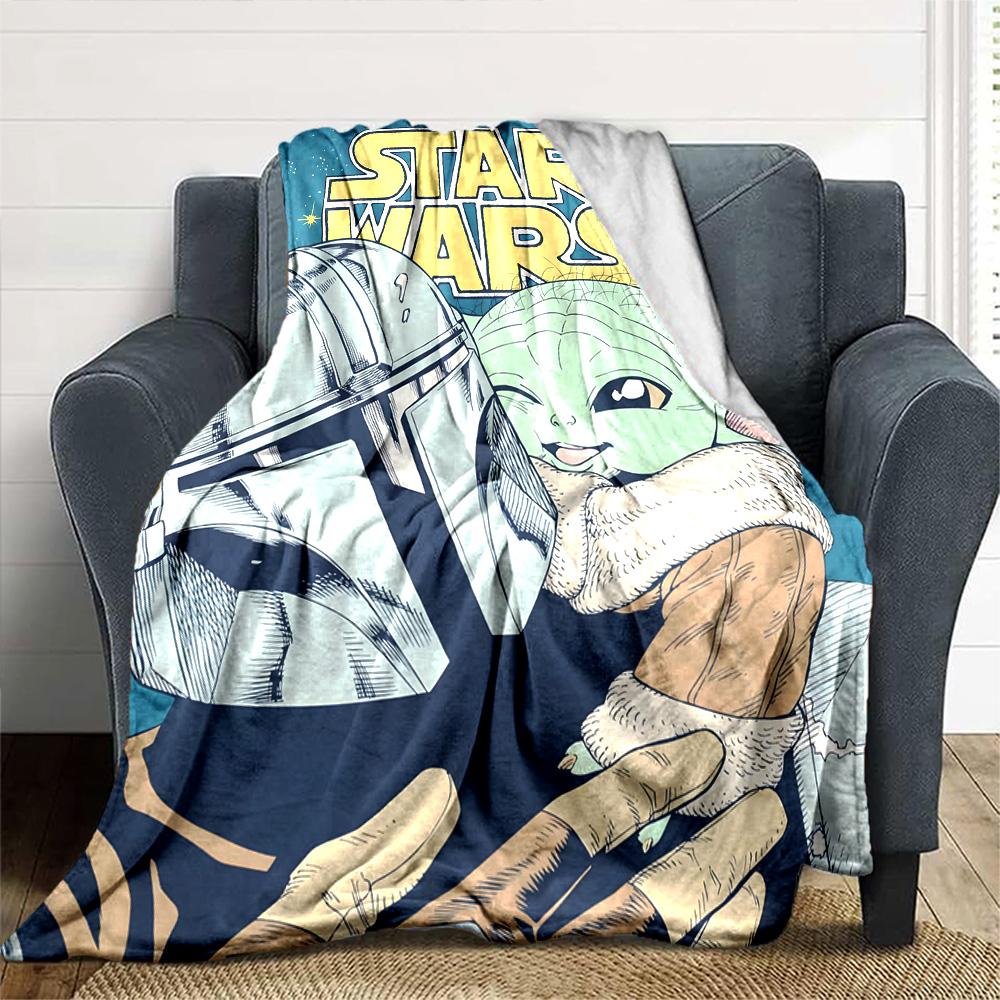 Star Wars Blanket Comfortable Great for Couch Bed Picnics for All Seasons Warmthful Decor Birthday Christmas Gift Blanket