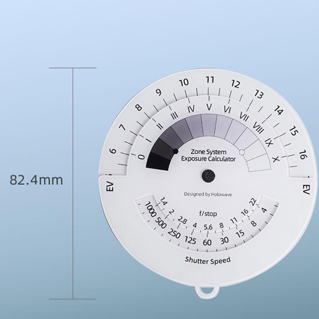 Photographic Reference Guide: Exposure Chart, Acrylic Pocket Accessory for Reliable
