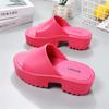 Fuchsia Number 36 Summer Platform Shoes Sneakers For Ladies Heel Woman Big Size 44 45 46 Sport Super Comfortable