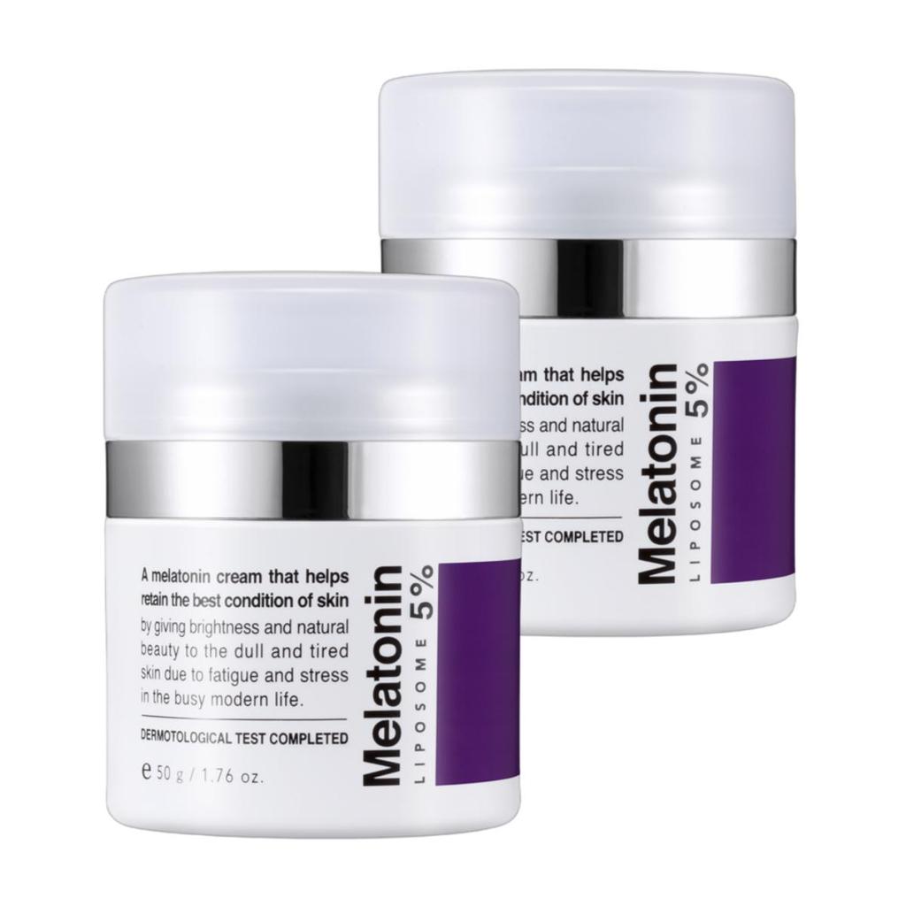 MAXCLINIC Time Return Мелатонин Липосомальный 5% Крем 50г - Антивозрастной и Осветляющий