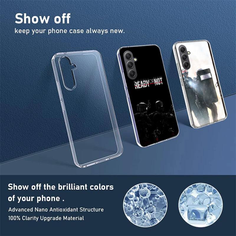 Police FBI Phone Case for Samsung A16 A26 A36 A56 A17 A37 A57 A07 A06 A02S A03 A04S A05S Galaxy Note 20 10 A50S A71 A51 A31 A30