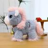 Cute Cartoon Pony Plush Toy With Bell Design Children Toys For Childrens Bedroom Decor