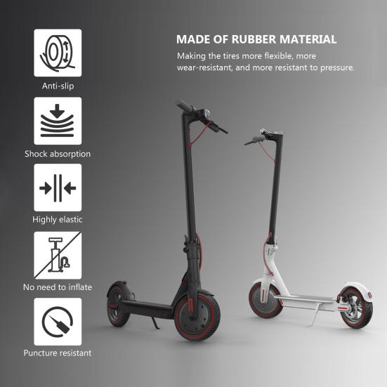 Колесо для электрического скутера, переднее и заднее сотовое колесо, износостойкое нескользящее сменное колесо для электрического скутера для Xiao Mi