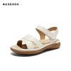 Senda Casual Sandals for Women 26 Summer New Shopping Mall Same Comfortable Flat Casual Shoes 4LKC2BL6