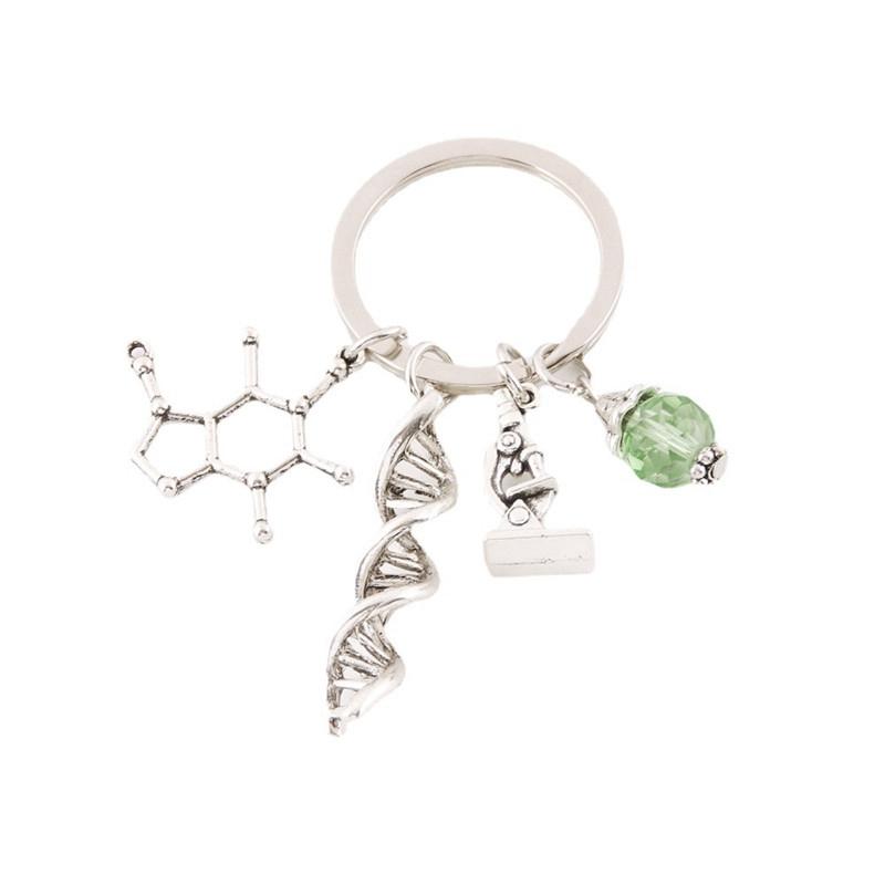 Доктор Брелок Микроскопы ДНК Брелки Наука Мода Анатомия Биология Биология Брелок Аксессуары