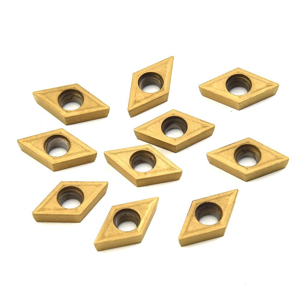 10 шт. DCMT11T304-HM YBC251 твердосплавные пластины для токарного держателя инструмента