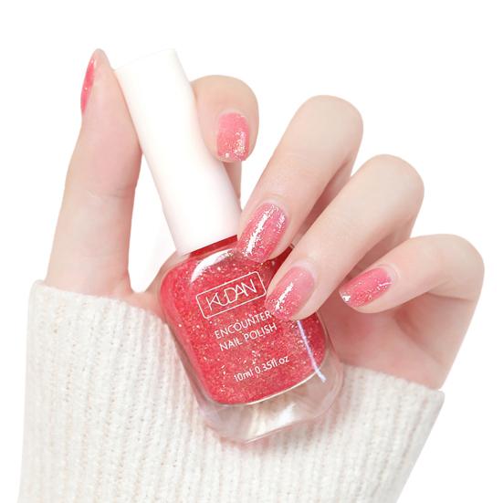 Peelable Nail Polish for Kids Rainbow Colors Safe Low Odor Easy Peel-off Glamorous Bottle Child-Friendly Tearable Nail Polish