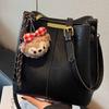 This Year's Popular Fashion Small Bag Women's Bag 2025 New Large-capacity Simple Retro Bucket Bag Texture Cross-body Bag