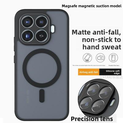 Чехол для Xiaomi 17T Pro/Xiaomi 17 T Делюкс Матовый Магнитная подставка Беспроводная зарядка Задняя крышка для MI 17T Pro Ударопрочный бампер
