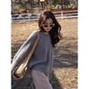 Women's Korean Style Thick Pure Wool Sweater - Soft, Round Neck, Loose Fit Pullover Knit