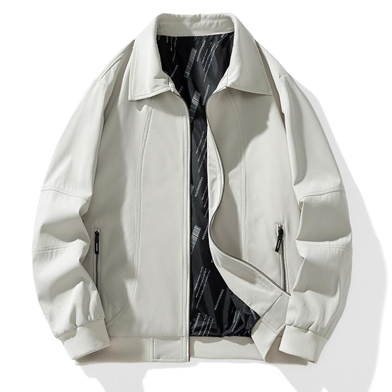 Весенне-осенняя куртка с лацканами, мужская бейсбольная форма, пальто