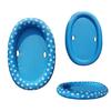 Footprint Inflatable Swimming Pool Pet Dogs Floating Raft Bed Water Play Cushion