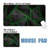Black Simple Background Minimalist Business Abstract Geometric Shapes XXL Large Game Mouse Pad Desk Mat Mousepad