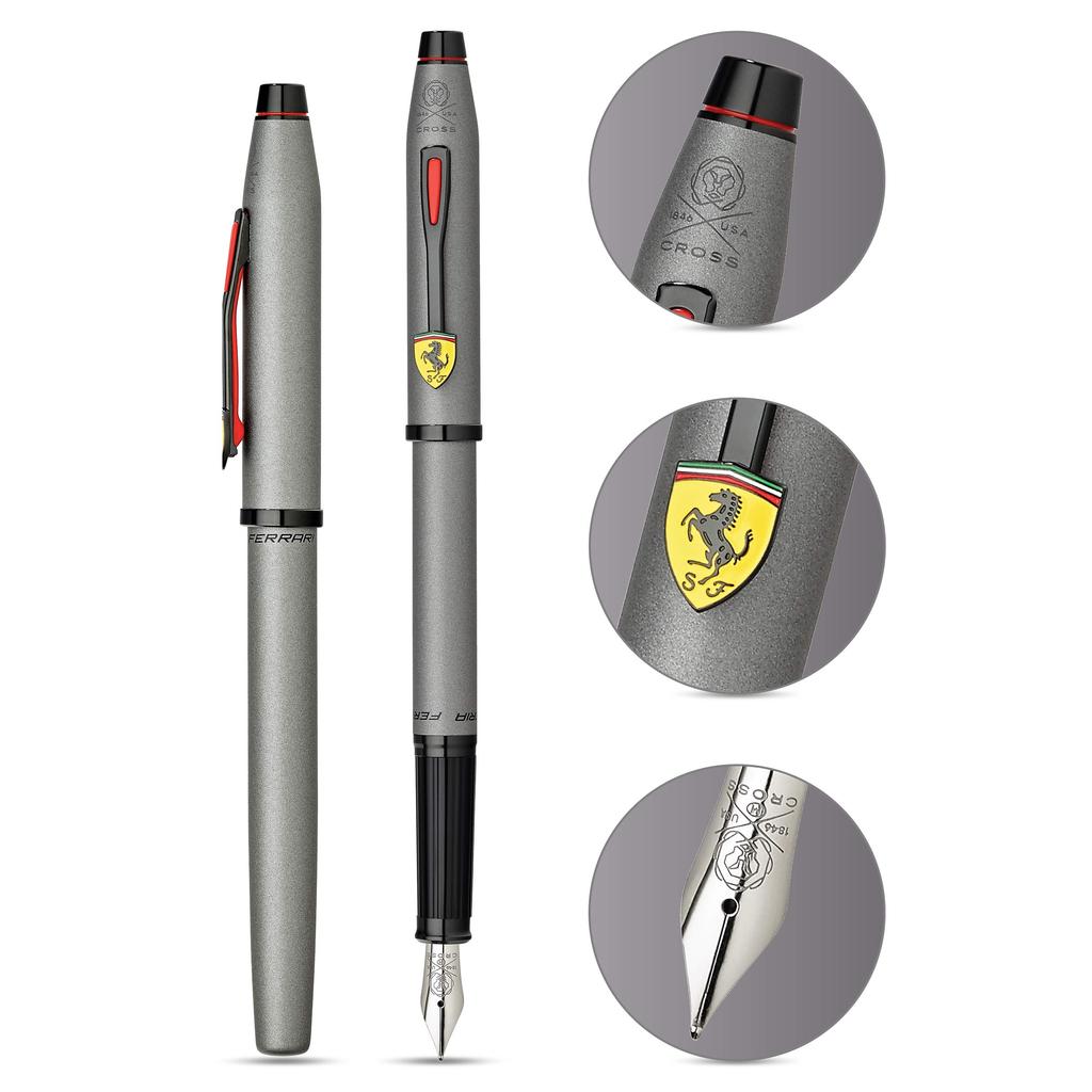 Ferrari Goods Pen Перьевая ручка Имя Cross CROSS Cross Century II для Scuderia Ferrari Pen Перьевая ручка Luxury