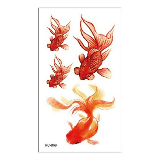 Водонепроницаемые цветные наклейки-татуировки для всех возрастов