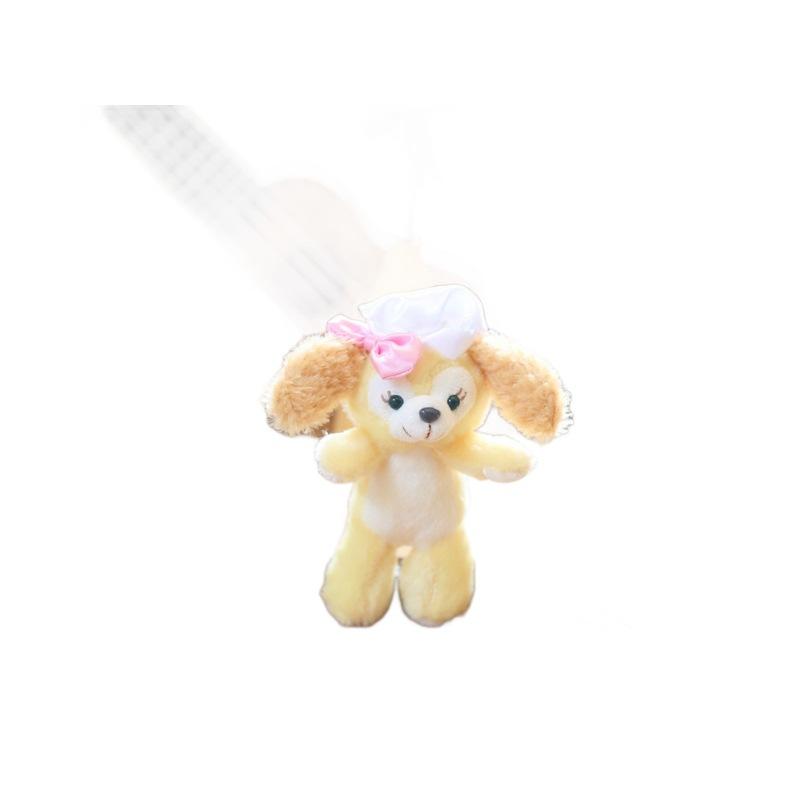 Cute Cute Keqian Chef Cake Puppy Puppy Pendant Plush Toy Doll Schoolbag Bag Hanging Decoration Keychain