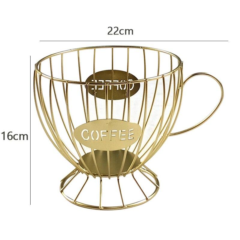 Кофейная капсула, держатель для чашки, полая корзина для хранения кофе, органайзер для фруктового кофе, аксессуары для кофе