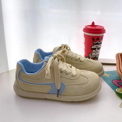 2025 новые весенне-осенние повседневные универсальные кеды в стиле кампус, женские спортивные ретро легкие плоские нескользящие немецкие тренировочные туфли