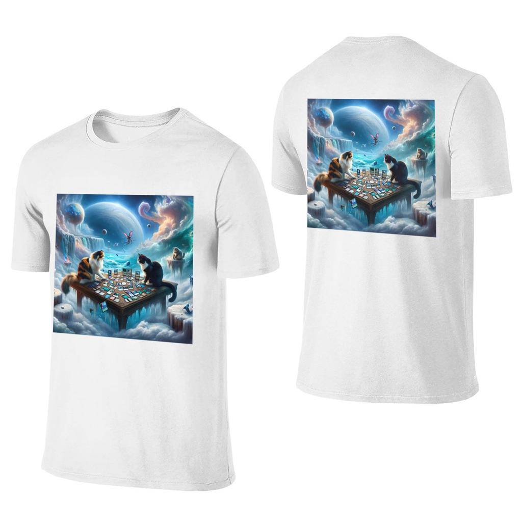 Magic The Cat Gathering Iii Ultraminimalist Reversible Tshirt Foreststyle Fresh Fine Workunisexship Tee