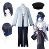   Yelan Cosplay Costume Game Yelan Cosplay Wig Adult Women Uniform Outfit Halloween Carnival Costume Clothes