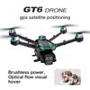 2025 Новый GT6 Drone 8K Professional HD Двойная камера GPS Smart Return 5G WIFI FPV Обход препятствий Бесщеточный складной квадрокоптер Дрон