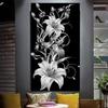 Черно-белые цветы лилии Diy 5d Алмазная картина Наборы для вышивки крестом Алмазная вышивка Натюрморт Растение 3d Большое искусство