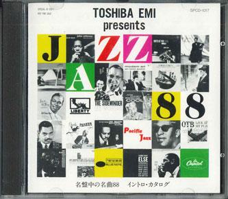 CD РАЗНЫЕ - Toshiba EMI представляет Jazz '88 SPCD1017 Blue Note, Paci 1988 Япония Джаз Б/У