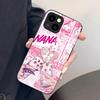Чехол для телефона Аниме N-Нана Осаки Для IPhone 17 Pro Max 15 Pro 16 14 Plus 12 13 Mini 11 Pro Ударопрочный Стеклянный Чехол