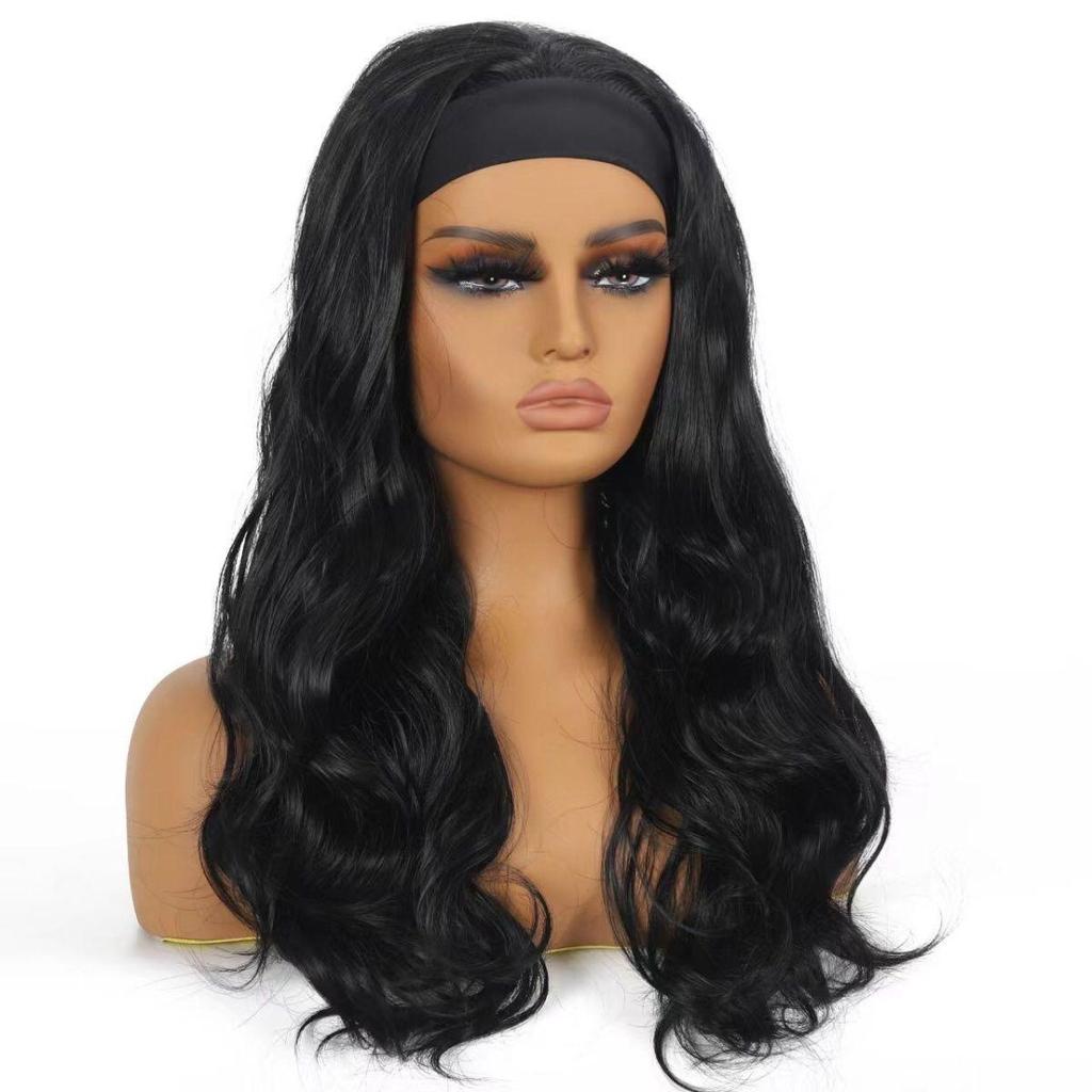 22 Inch Fashionable and Beautiful Synthetic Wig Made of Synthetic Fibers, European and American Style Female Fashion Trend Wig