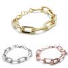 Серебряный браслет Momini Rose 3 типа Золотой Минималистичный Женский